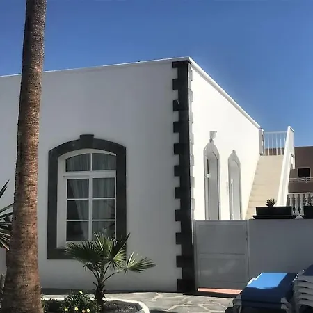 My Lovely - Pool Front, Private Roof Terrace, Wifi Fiber Optic Daire Corralejo